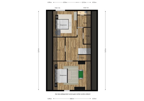 Floorplan - Het Heem 66, 4511 PP Breskens